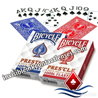 Bicycle Prestige Jumbo Luminous Marked Cards