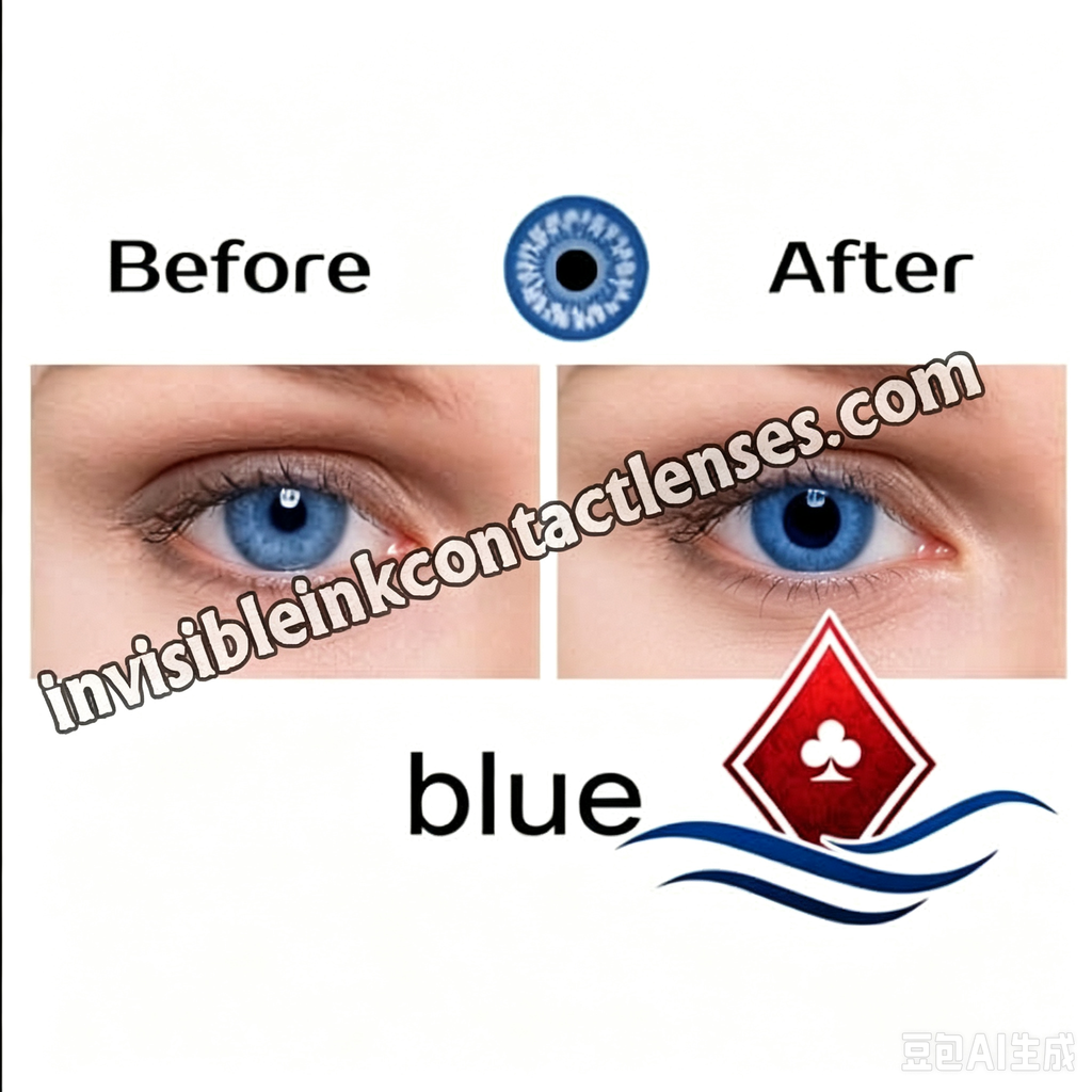 Infrared Contact Lenses for Marked Cards