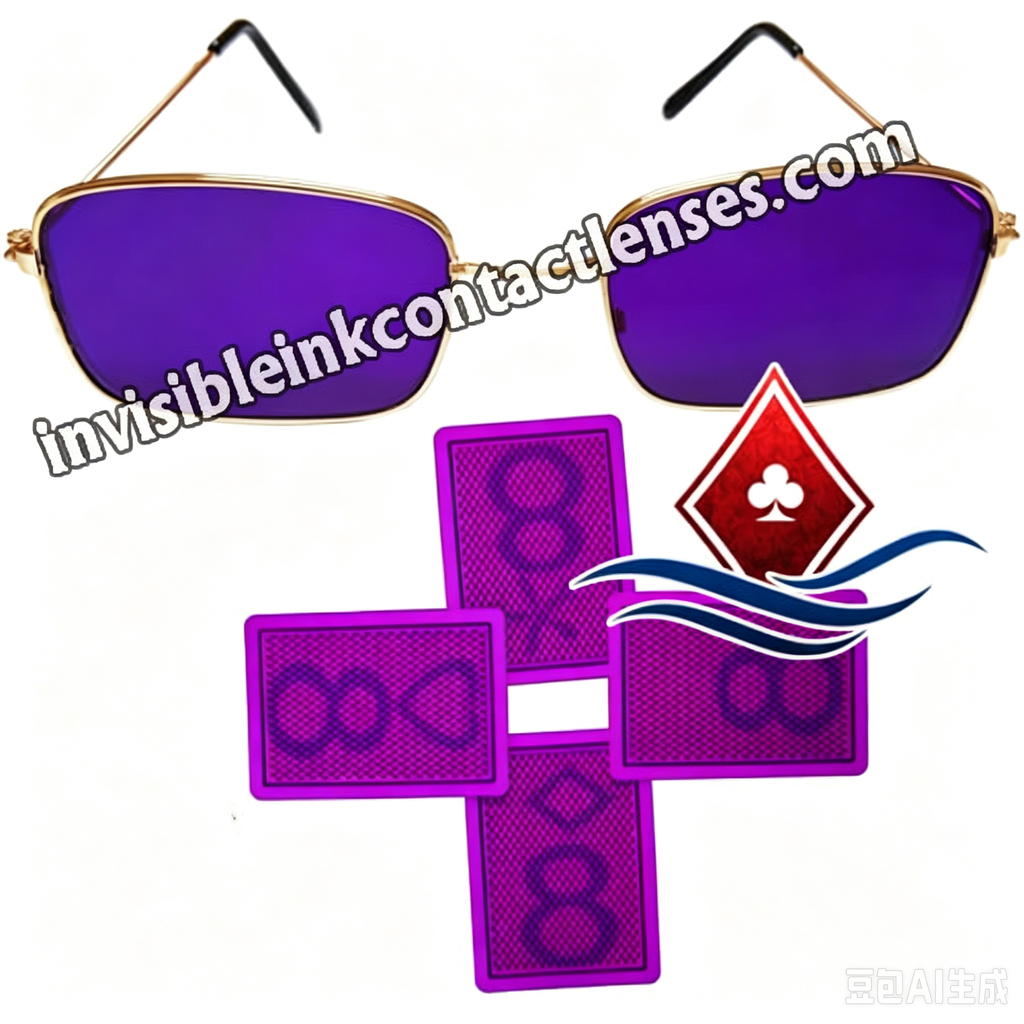 Perspective Infrared Sunglasses for Invisible Ink Marked Cards