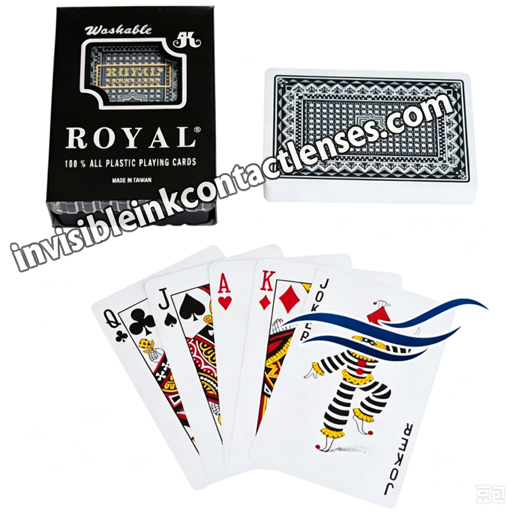 Royal Invisible Ink Playing Cards