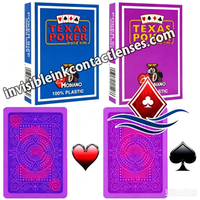 Invisible Ink Modiano Texas Holdem Marked Cards