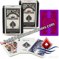 Bicycle Plastic Prestige Regular Marked Cards