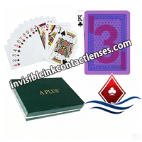 Excelentes cartas de póquer con tinta invisible A-Plus