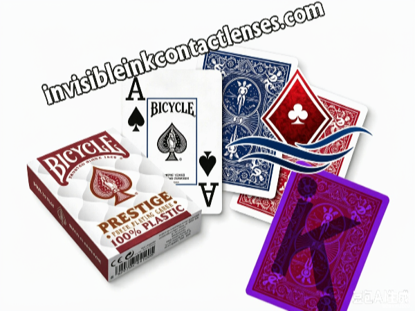 Bicycle Prestige Jumbo Luminous Marked Cards