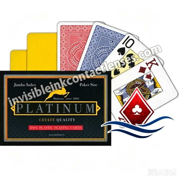 Modiano Platinum Infrared Contact Lenses Marked Cards